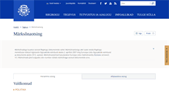 Desktop Screenshot of eva.riigikogu.ee